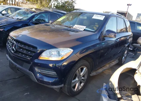 2015 Mercedes-Benz Ml 350 из США, поврежденный, VIN 4JGDA5JB2FA512028